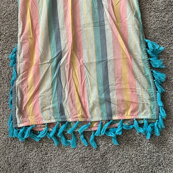 EUC J Crew Striped Beach / Pool Cover Up - Small - Picture 4 of 7